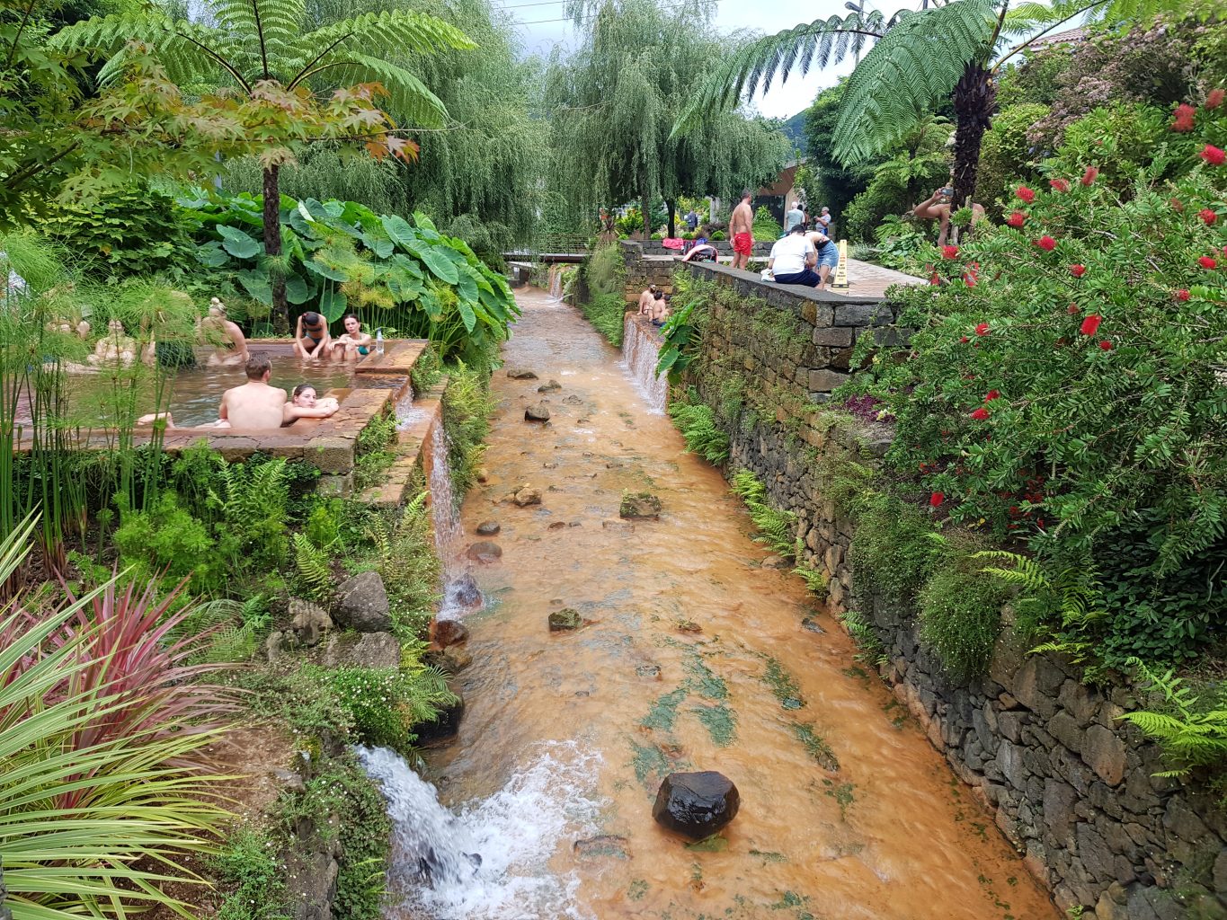 Azores hot spring