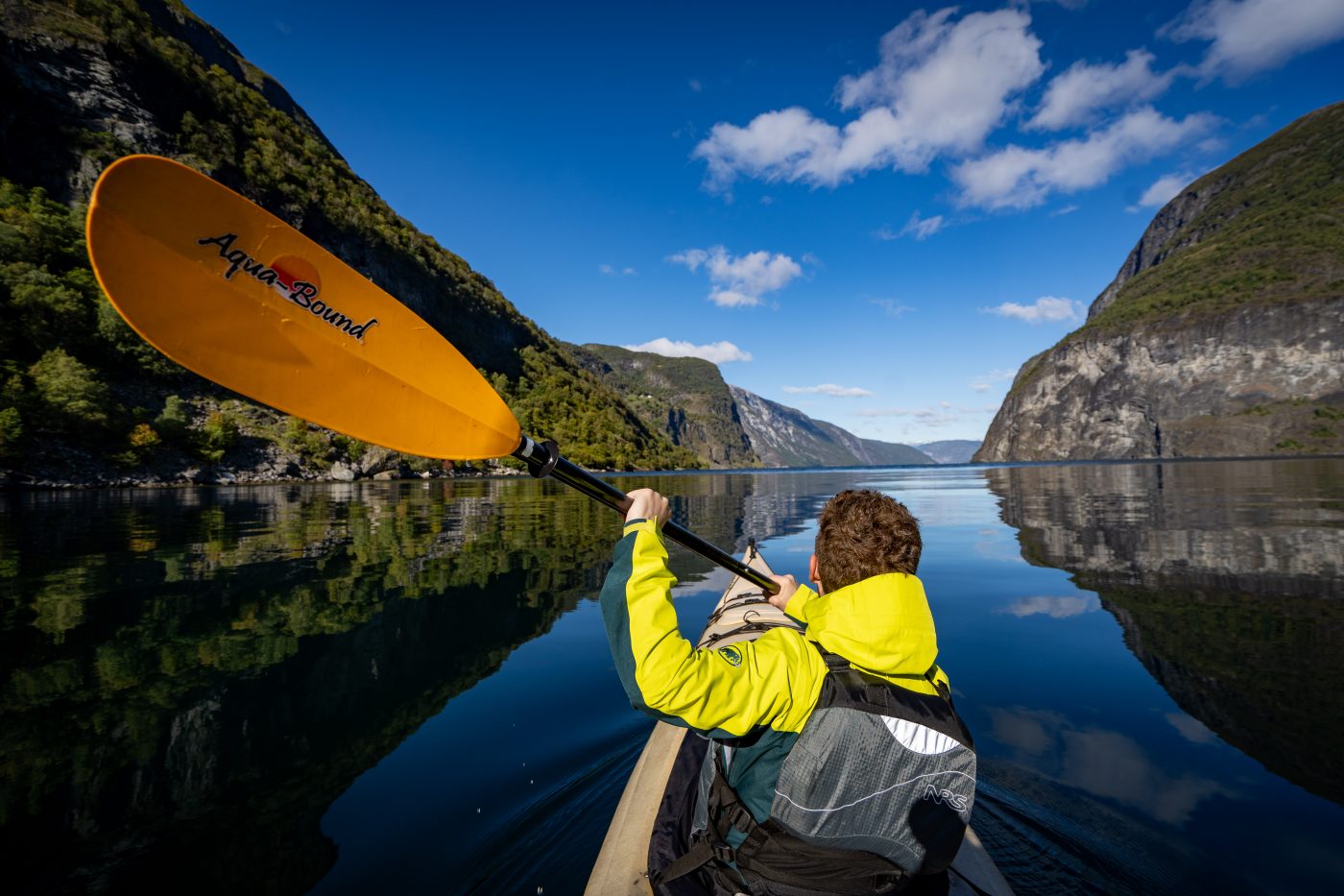 Norway fjord kayak adventure